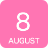 8月